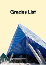 Toronto Grades List