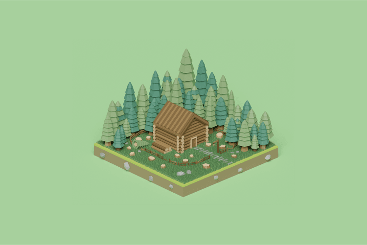 Low Poly Forest