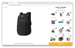 Dakine choose stickers