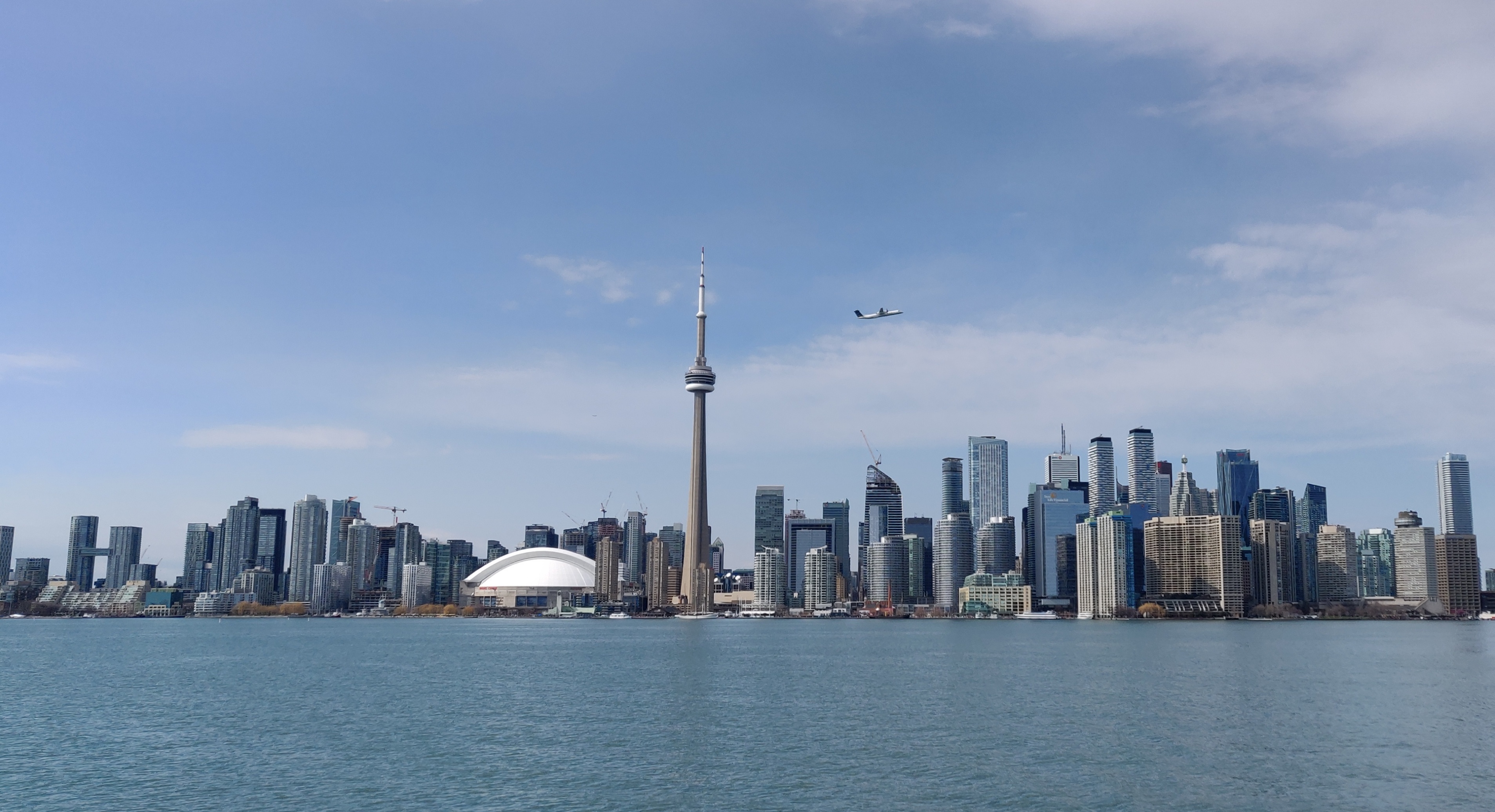 Toronto skyline view